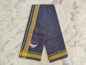 Men’s Cotton Dhoti – Grey Color Dhoti