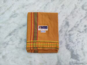 Men’s Cotton Dhoti – Brown Color Dhoti