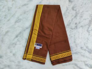 Men’s Cotton Dhoti – Choco brown Color Dhoti