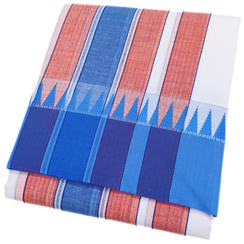 Medium Tower Mokku Temple Border Cotton Dhoti