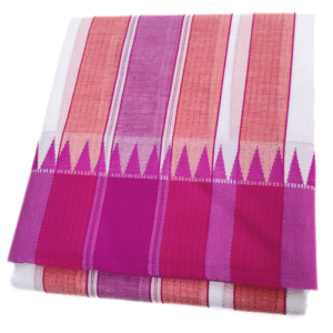 Medium Tower Mokku Temple Border Cotton Dhoti