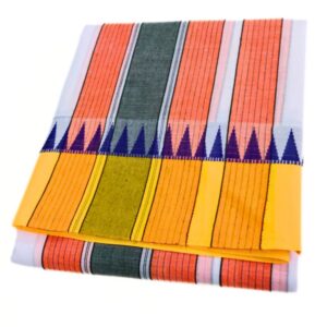 Medium Tower Mokku Temple Border Cotton Dhoti