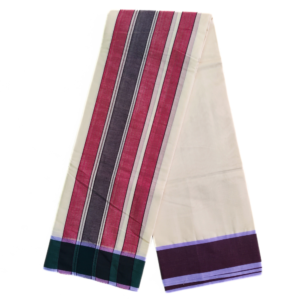 3 Inch Gundanji Vaishnava Handloom Dhoti Set