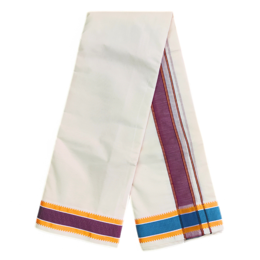 Fancy Double Mokku Handloom Dhoti