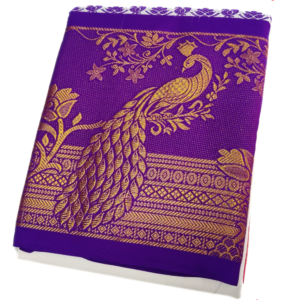 Aandavar Jacquard 12 Inch Border Dhoti