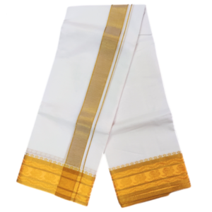 Annam Premium Tissue Border Jacquard Dhoti