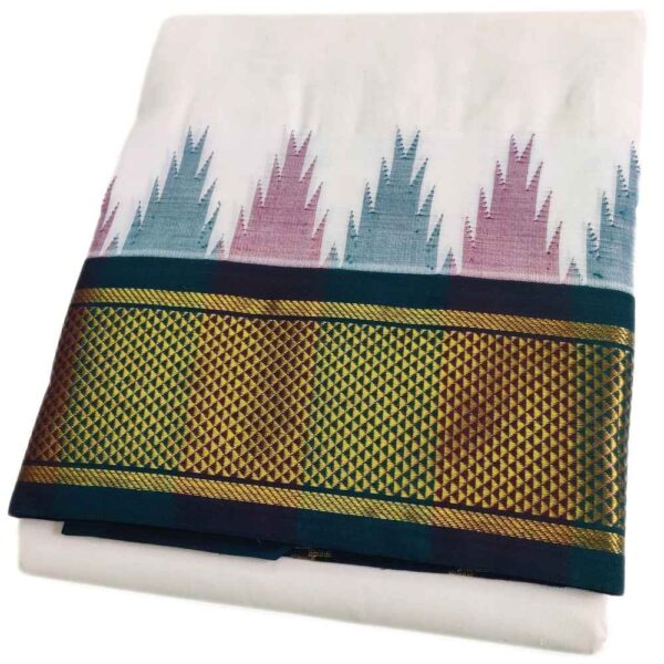 Mayilkan Design Handloom Dhoti
