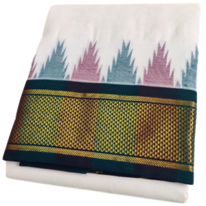 Mayilkan Design Handloom Dhoti