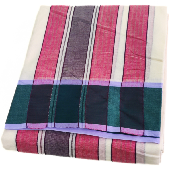 3 Inch Gundanji Vaishnava Handloom Dhoti Set