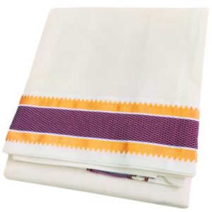 Fancy Double Mokku Handloom Dhoti
