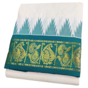 Muhurtham 4″ Temple Border Handloom Dhoti