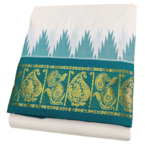 Muhurtham 4″ Temple Border Handloom Dhoti