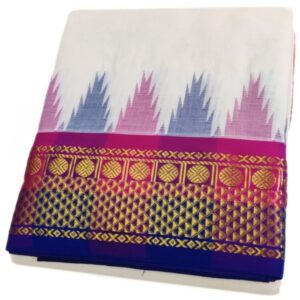 4 Inch Temple Border Handloom Dhoti