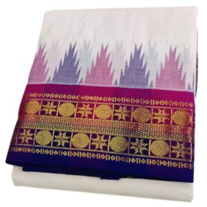 5 Inch Temple Border Handloom Dhoti
