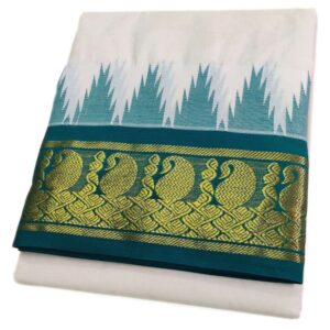 Handloom Temple Border Cotton Dhoti