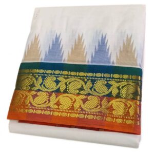Muhurtham 5″ Temple Border Handloom Dhoti