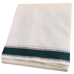 1 Inch Double Mokku Handloom Dhoti