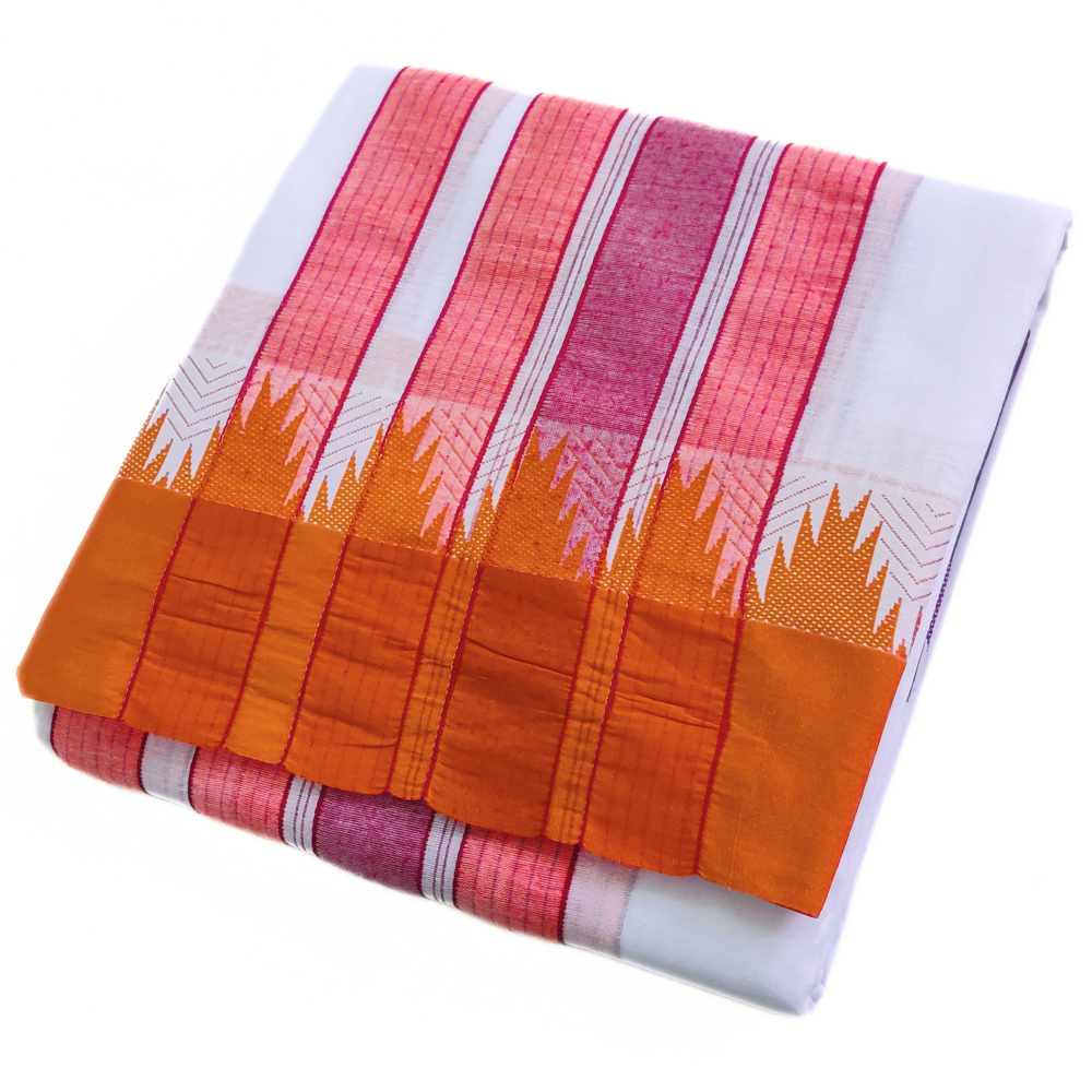 Pavanji Thalampoo Kanchi Mundhi Dhoti Towel Set