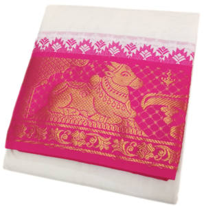 Nandhi Lingam Designed 7 Inch Jacquard Dhoti