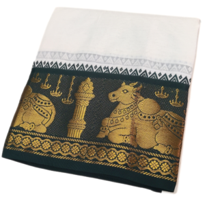 Nandhi Lingam Designed 7 Inch Jacquard Dhoti