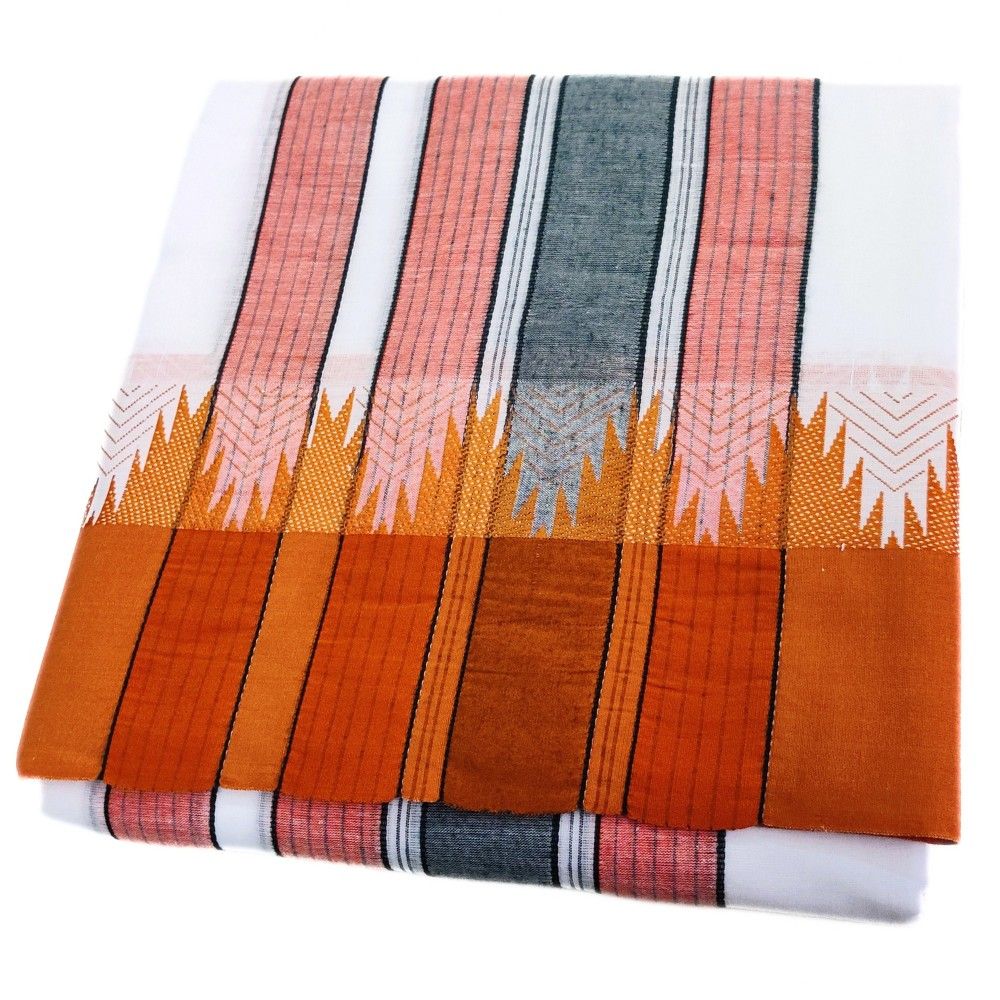 Pavanji Thalampoo Kanchi Mundhi Dhoti Towel Set