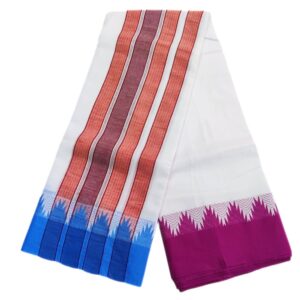 Pavanji Temple Border Kanchi Mundhi Dhoti Towel