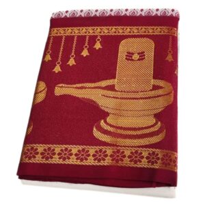 Nandi Lingam Jacquard 12 Inch Border Dhoti
