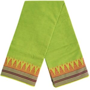 Green Fancy Gundanji Temple Border Dhoti
