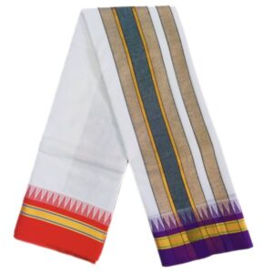 Zarigai Mokku Cotton Vaishnava Dhoties