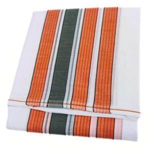 Small Border White Namadhari Cotton Dhoti
