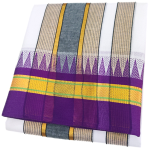 Zarigai Mokku Cotton Vaishnava Dhoties