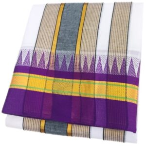 Zarigai Mokku Cotton Vaishnava Dhoties