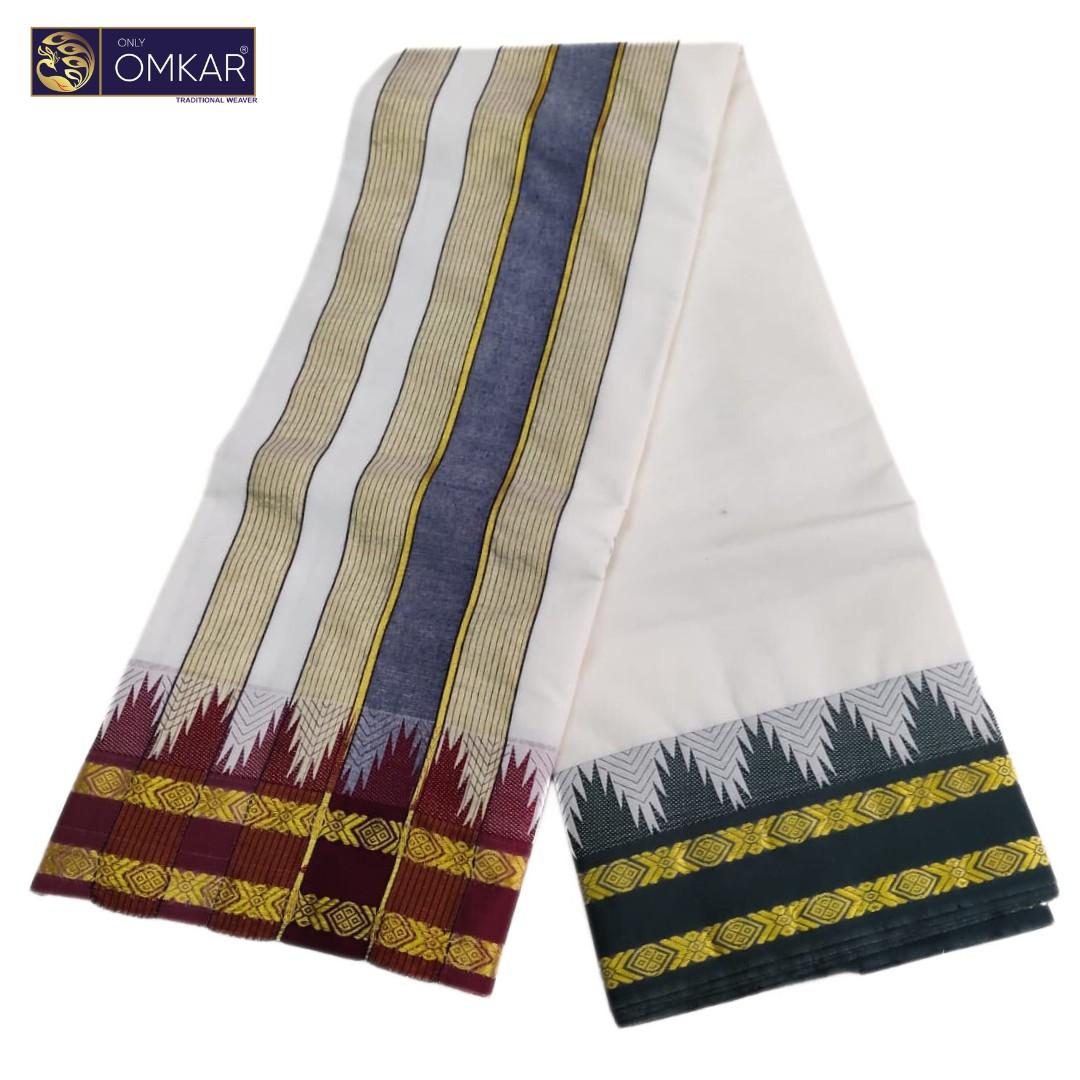 ONLY OMKAR's Special Namadhari Cotton Dhoties - Image 3