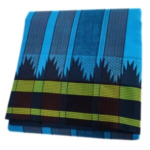 Vaishnava Thalampoo Cotton Dhoti Towel Set