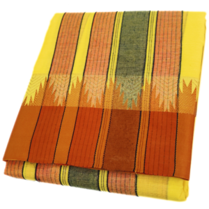 Lemon Yellow Color Thalampoo Kanchi Mundhi Dhoti