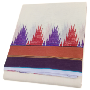 Fancy Seer Border Printed Mokku Dhoti