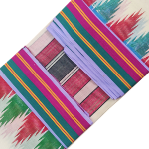 Fancy Border Multicolor Printed Mokku Dhoti
