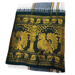 Annam Designed 10 Inch Border Dhoti