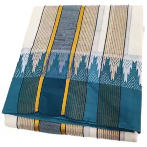 Bavanji Temple Border Special Kanchi Mundhi Dhoti
