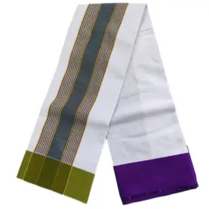 Bavanji Special Zarigai Vaishnava Mundhi Dhoti