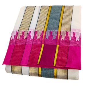 Bavanji Temple Border Special Kanchi Mundhi Dhoti