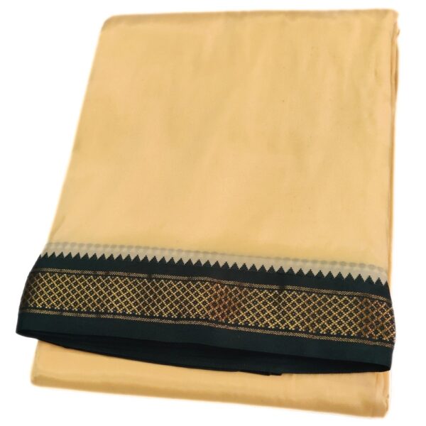 Sandal Color Art Silk Mayilkan Dhoti