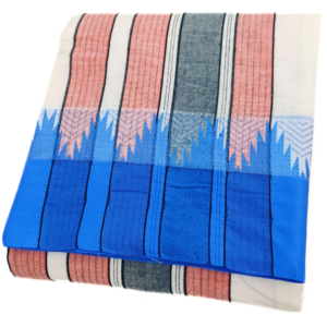 Half White Temple Border Designed Vaishnava Dhoti