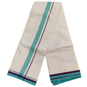 1 Inch Fancy Border Cotton Dhoti