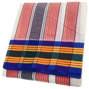 3 inch Iyengar Style Panchakacham Half White Dhoties