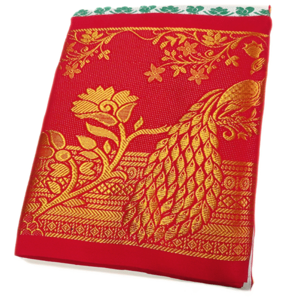 Aandavar Jacquard 12 inch Peacock Design Dhoti