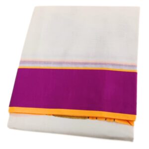 Kundanji Cotton Half White Dhoti
