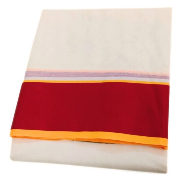 Kundanji Cotton Half White Dhoti
