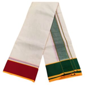 Kundanji Cotton Half White Dhoti