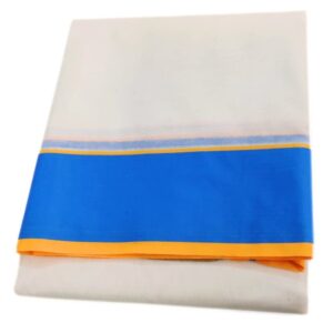 Kundanji Cotton Half White Dhoti